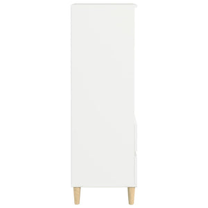 Credenza Bianco 40x36x110 cm in Legno Multistrato cod mxl 5785