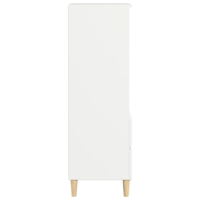 Credenza Bianco 40x36x110 cm in Legno Multistrato cod mxl 5785