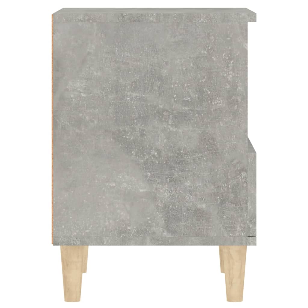 Comodini 2 pz Grigio Cemento 40x35x50 cm cod mxl 30164