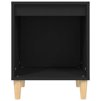 Comodini 2 pz Nero 40x35x50 cm cod mxl 29970