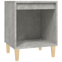 Comodini 2 pz Grigio Cemento 40x35x50 cm cod mxl 29967