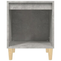 Comodini 2 pz Grigio Cemento 40x35x50 cm cod mxl 29967