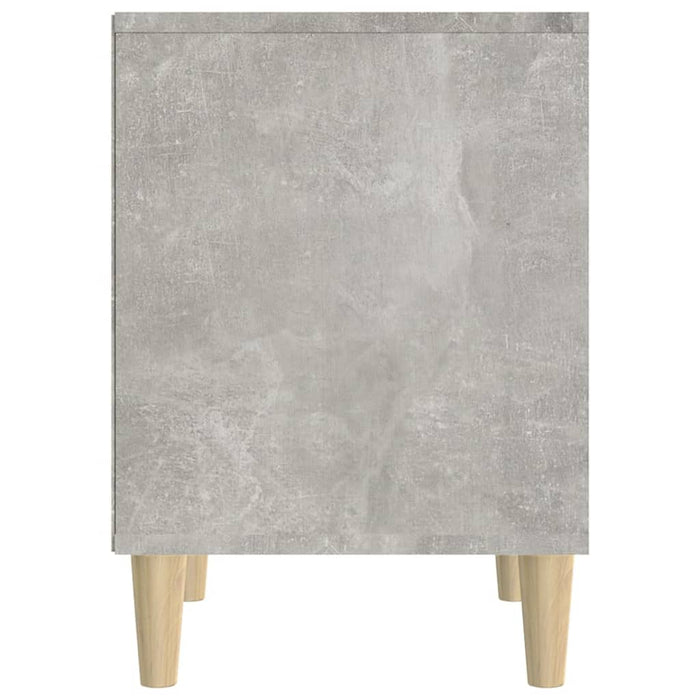 Comodini 2 pz Grigio Cemento 40x35x50 cm cod mxl 29967