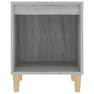 Comodino Grigio Sonoma 40x35x50 cm cod mxl 34537