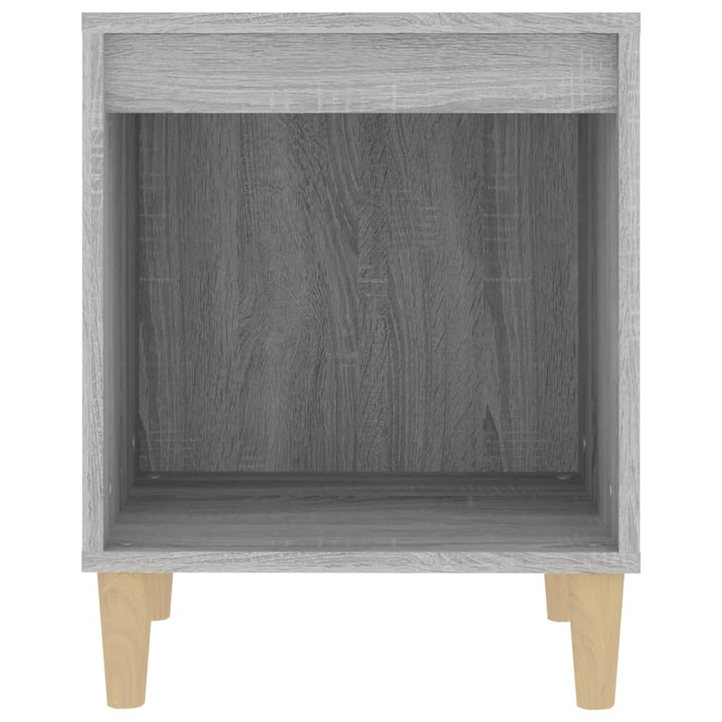 Comodino 2 pz Grigio Sonoma 40x35x50 cm cod mxl 29976