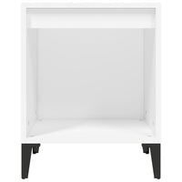 Comodini 2 pz in Bianco 40x35x50 cm 821875