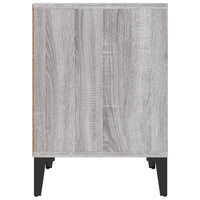 Comodino Grigio Sonoma 40x35x50 cm cod mxl 30085