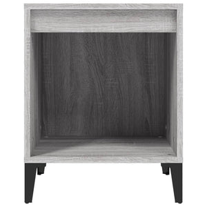 Comodino 2 pz Grigio Sonoma 40x35x50 cm 821887