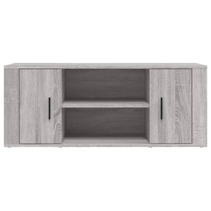 Mobile TV Grigio Sonoma 100x35x40 cm in Legno Multistrato 823097