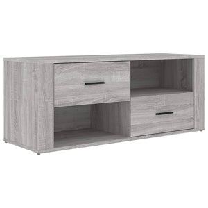 Mobile TV Grigio Sonoma 100x35x40 cm in Legno Multistrato 823105