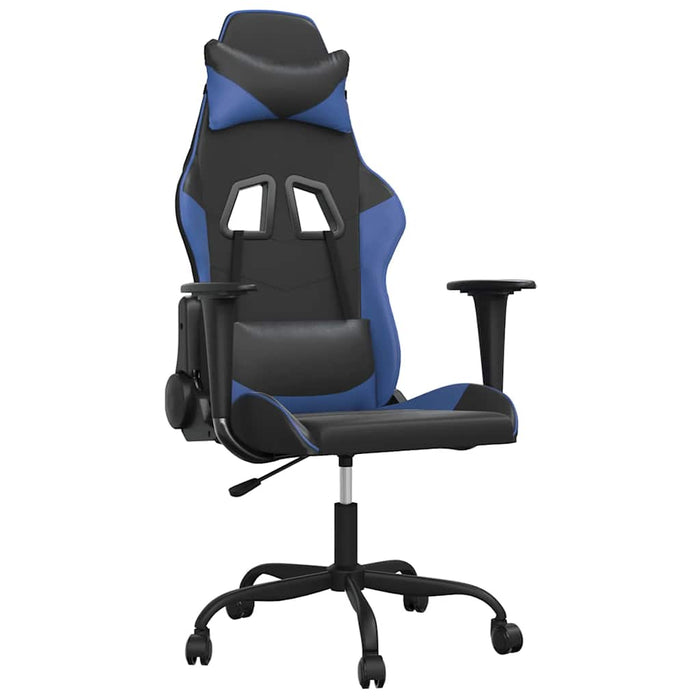 Sedia da Gaming Nera e Blu in Similpelle 3143641