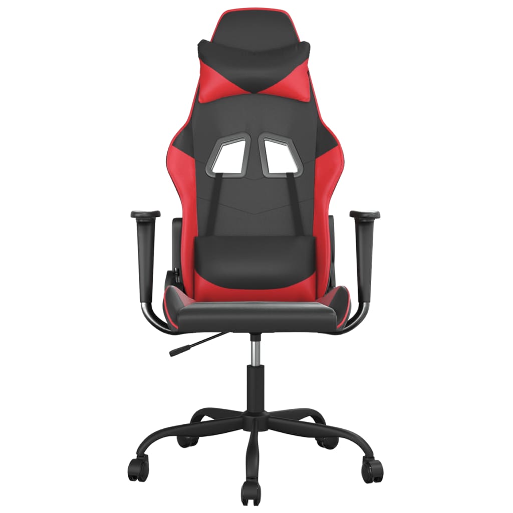 Sedia da Gaming Nera e Rossa in Similpelle 3143642