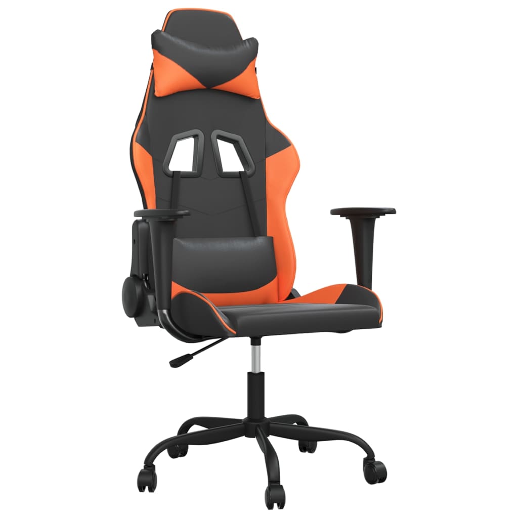 Sedia da Gaming Nero e Arancione in Similpellecod mxl 99874