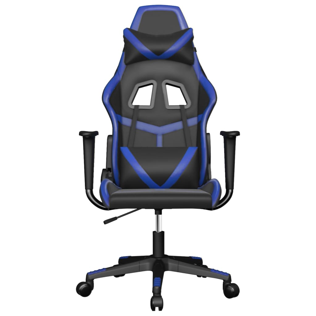 Sedia da Gaming Nera e Blu in Similpellecod mxl 89945