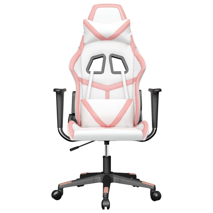 Sedia da Gaming Bianco e Rosa in Similpellecod mxl 75880