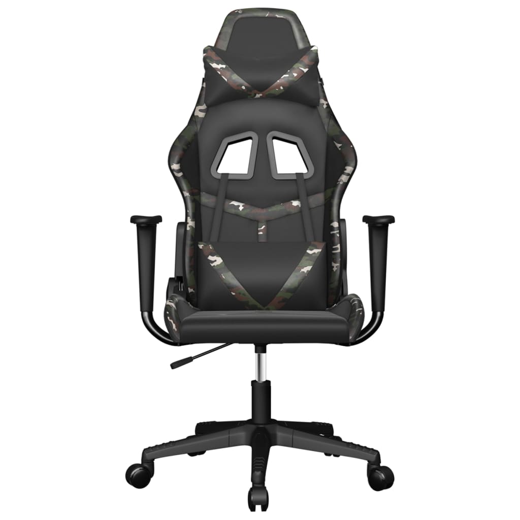 Sedia da Gaming Nero e Mimetico in Similpellecod mxl 123800