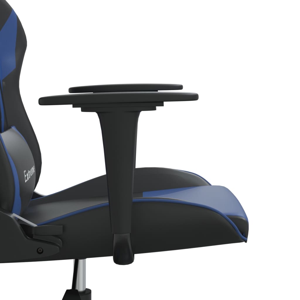 Sedia da Gaming Nera e Blu in Similpelle 3143687