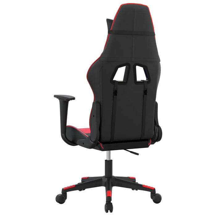 Sedia da Gaming Nera e Rossa in Similpelle 3143688