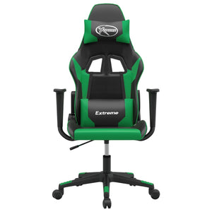 Sedia da Gaming Nera e Verde in Similpellecod mxl 77187