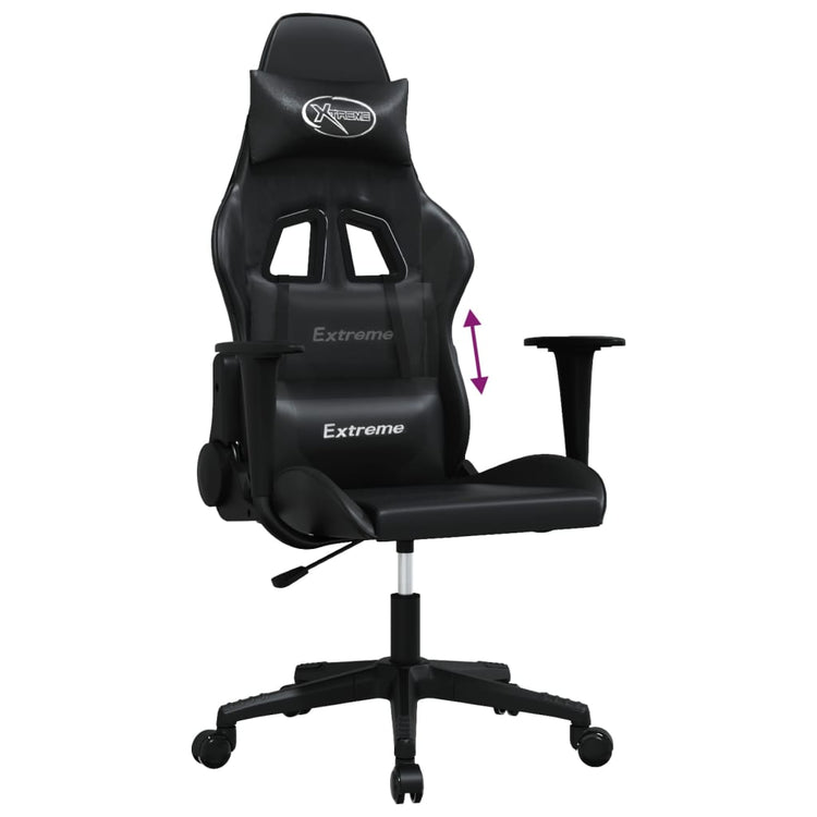 Sedia da Gaming Nera in Similpelle 3143695