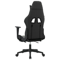 Sedia da Gaming con Poggiapiedi Nero e Mimetico in Similpelle cod mxl 64863