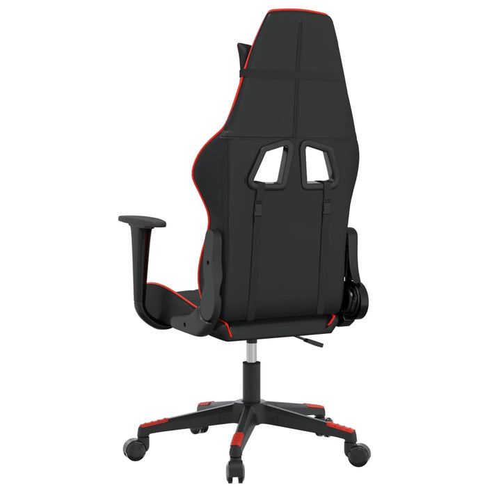 Sedia da Gaming Nera e Rossa in Similpelle 3143754