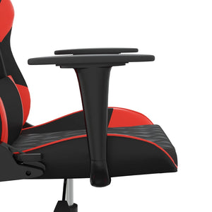 Sedia da Gaming Nera e Rossa in Similpelle 3143754