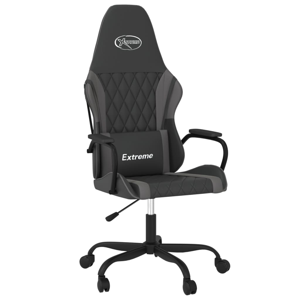 Sedia da Gaming Nera e Grigia in Similpellecod mxl 117499