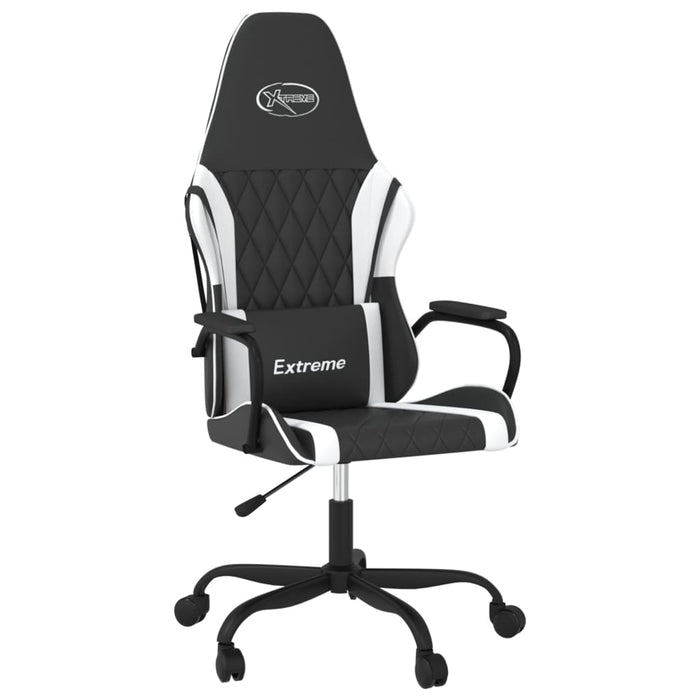 Sedia da Gaming Nero e Bianco in Similpellecod mxl 93542