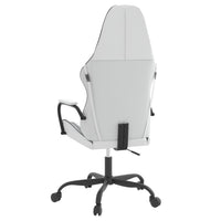 Sedia da Gaming Bianco e Nero in Similpelle 3143785