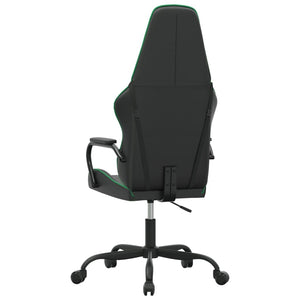 Sedia da Gaming Nera e Verde in Similpelle 3143790