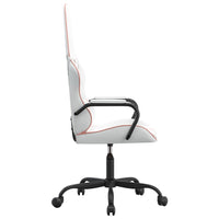 Sedia da Gaming Bianco e Rosa in Similpelle 3143795