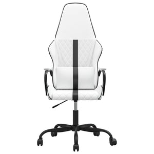 Sedia da Gaming Bianco e Nero in Similpellecod mxl 93545