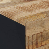 Credenze 2 pz 60x33x75 cm in Legno di Mango Grezzo  cod mxl 19690