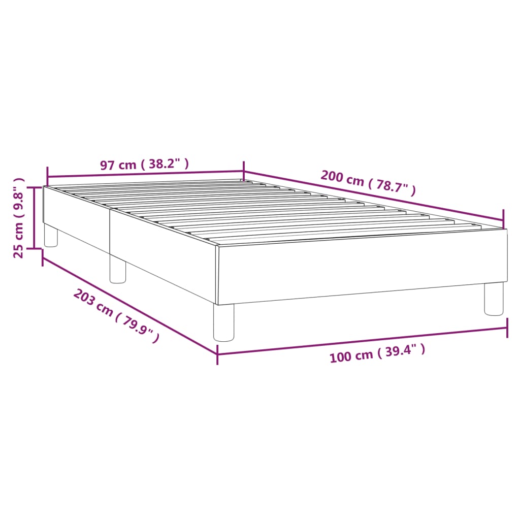 Giroletto a Molle Grigio Chiaro 100x200 cm in Tessuto cod mxl 61060