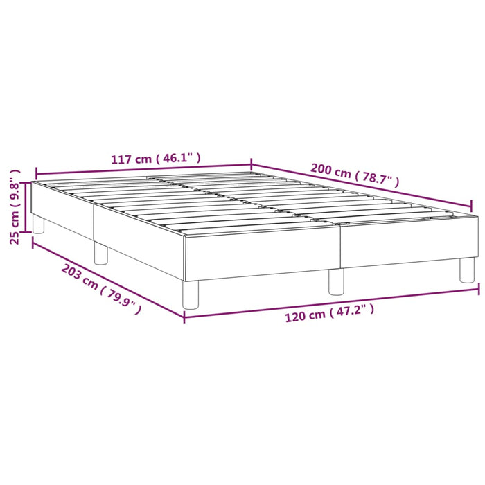 Giroletto a Molle Grigio Chiaro 120x200 cm in Tessuto cod mxl 57769