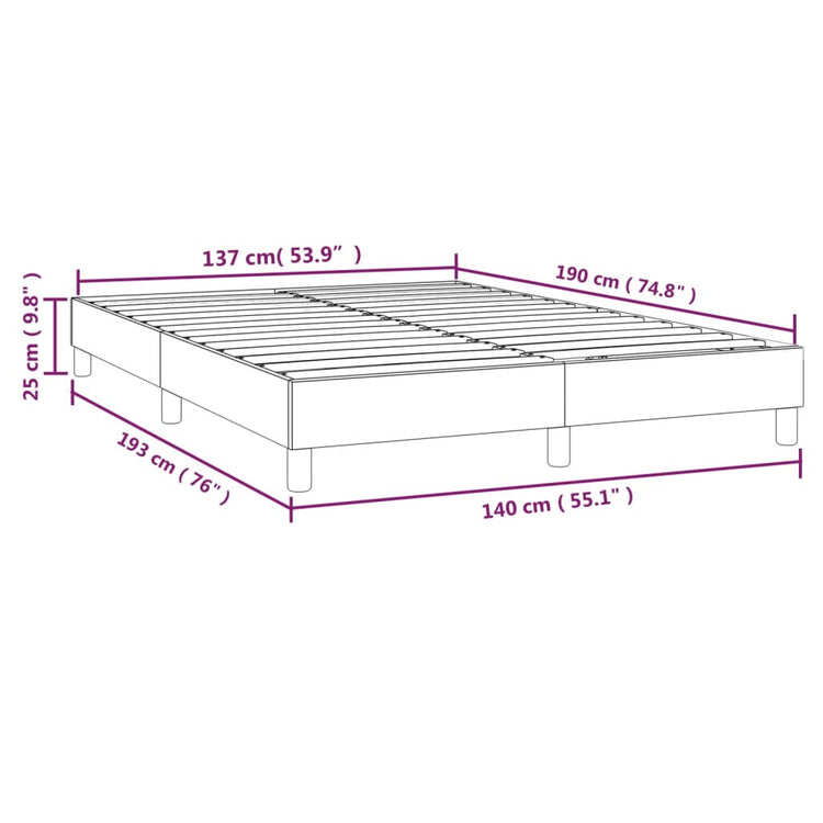 Giroletto a Molle Nero 140x190 cm in Tessuto cod mxl 34141