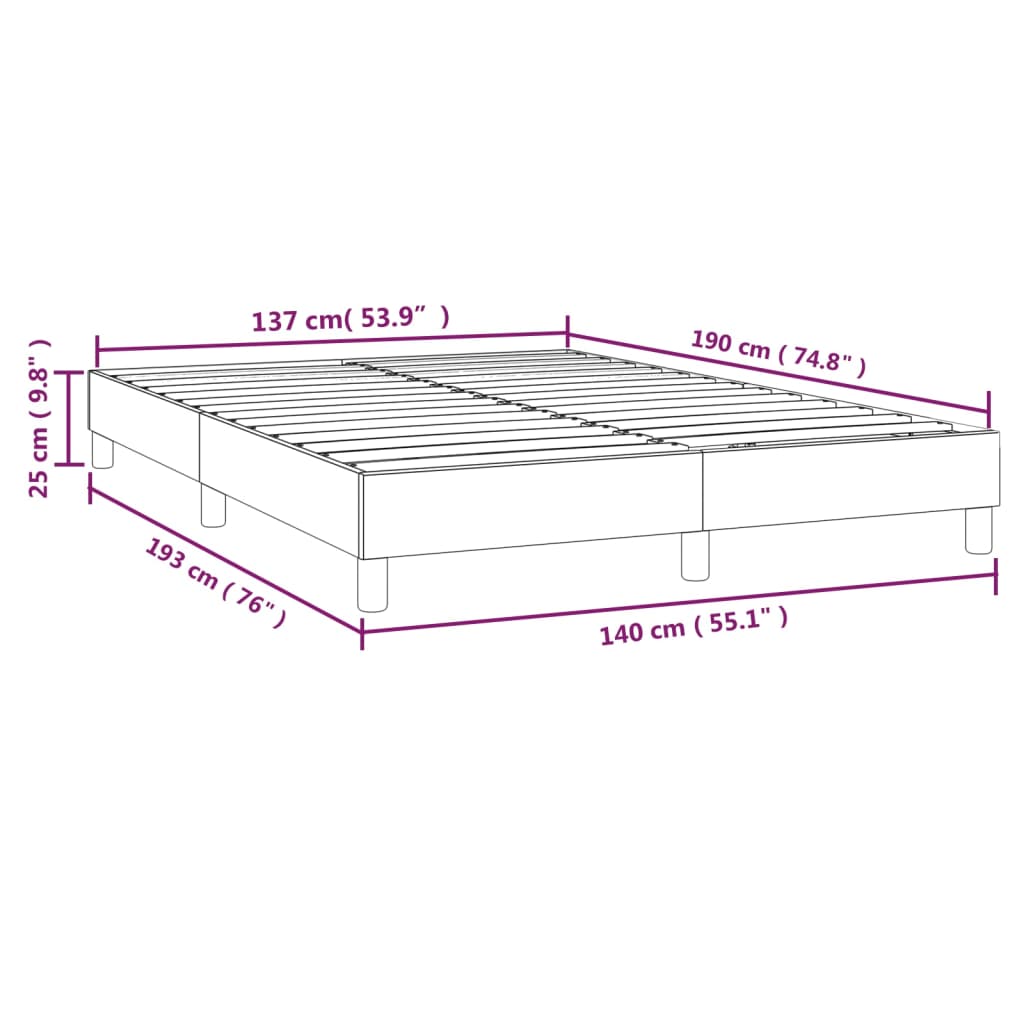 Giroletto a Molle Tortora 140x190 cm in Tessuto 3120512