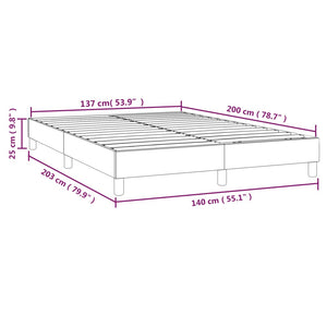 Giroletto a Molle Grigio Scuro 140x200 cm in Tessuto cod mxl 54202