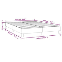 Giroletto a Molle Tortora 140x200 cm in Tessuto cod mxl 35707