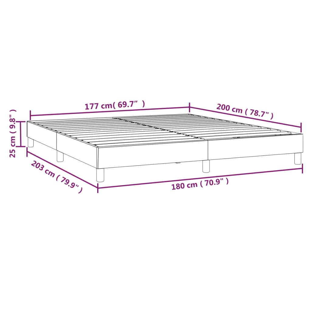 Giroletto a Molle Grigio Chiaro 180x200 cm in Tessuto cod mxl 45431