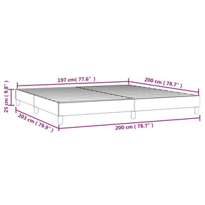 Giroletto a Molle Grigio Scuro 200x200 cm in Tessuto cod mxl 65060