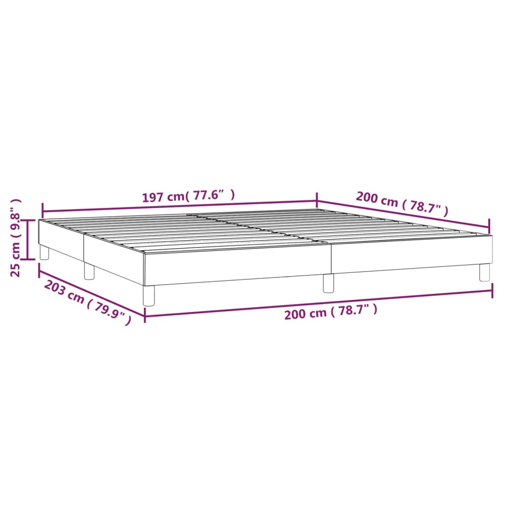 Giroletto a Molle Marrone Scuro 200x200 cm in Tessuto cod mxl 59313