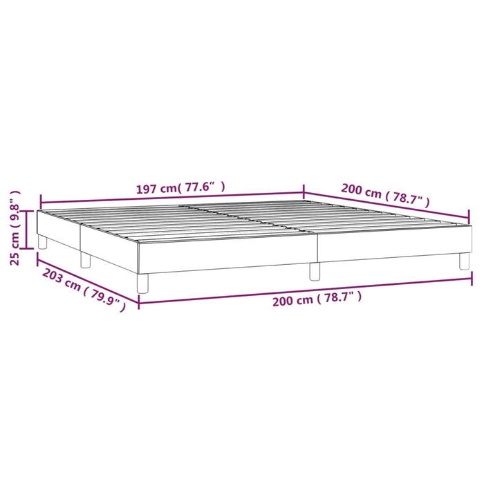 Giroletto a Molle Marrone Scuro 200x200 cm in Tessuto cod mxl 59313