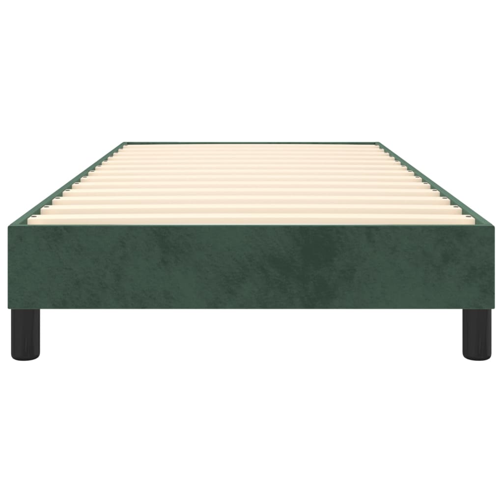 Giroletto a Molle Verde Scuro 80x200 cm in Velluto cod mxl 65089