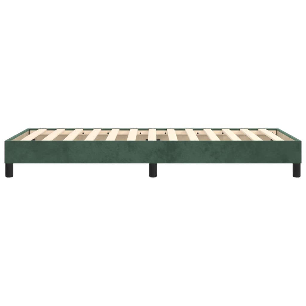 Giroletto a Molle Verde Scuro 80x200 cm in Velluto cod mxl 65089