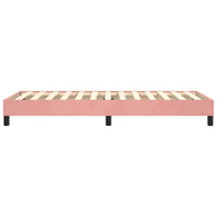 Giroletto a Molle Rosa 80x200 cm in Velluto 3120741