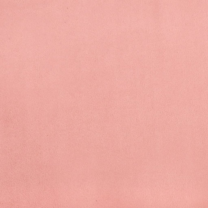 Giroletto a Molle Rosa 80x200 cm in Velluto 3120741