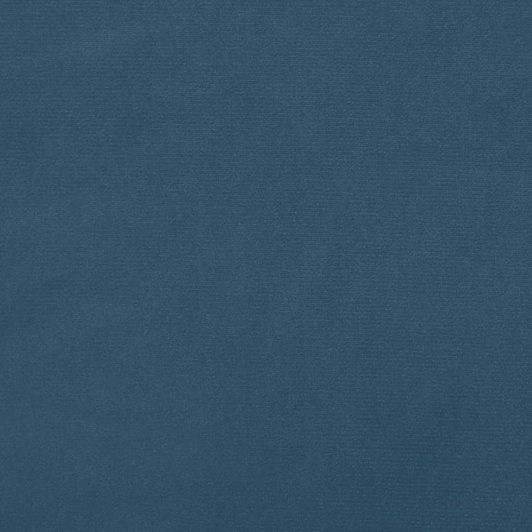 Giroletto a Molle Blu Scuro 90x200 cm in Velluto