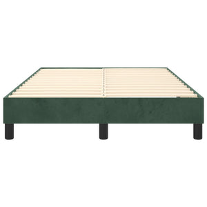 Giroletto a Molle Verde Scuro 120x200 cm in Velluto 3120763